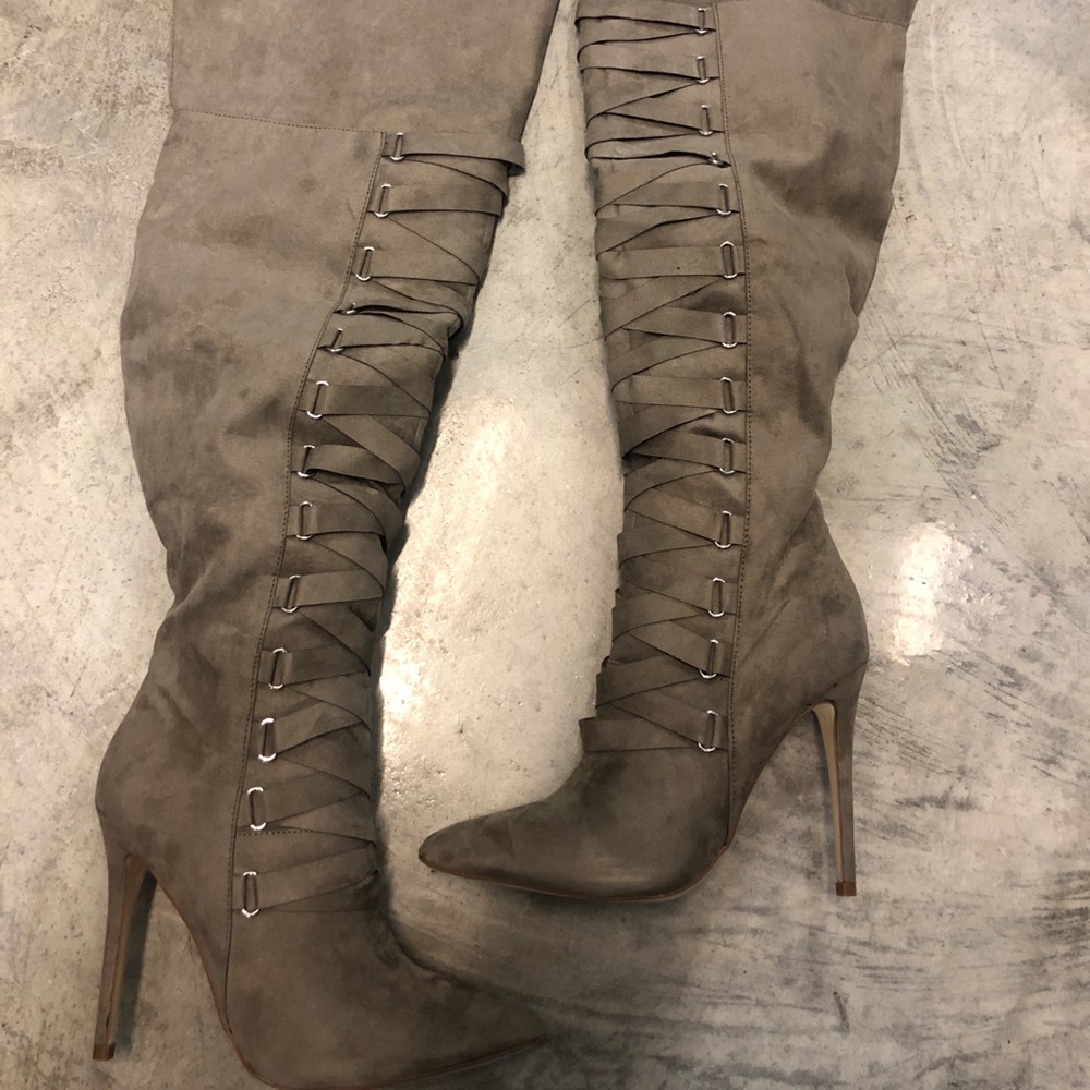 Thigh high boots
